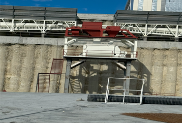 beton santralı bitmiş hali