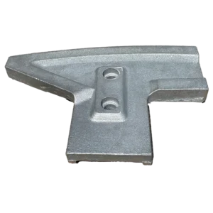 Beton mikseri için metal karıştırıcı palet görseli.