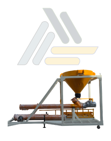 Beton santrali çizimi